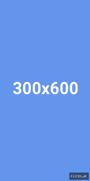 Ad placeholder 300x600